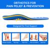 3ANGNI Arch Support Orthotic Insoles for Plantar Fasciitis, 220+lbs Heavy Duty High Arch Flat Feet Orthopedic Inserts, Over-Pronation Foot Pain Insoles for Work Boot Standing All-Day Men Women view 2