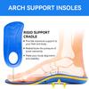 3ANGNI Arch Support Orthotic Insoles for Plantar Fasciitis, 220+lbs Heavy Duty High Arch Flat Feet Orthopedic Inserts, Over-Pronation Foot Pain Insoles for Work Boot Standing All-Day Men Women view 3