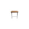 HomeStock Wall Mount Foldable Shower Seat - Natural Teak Wood Bench - Bathroom Seating - Space Saving Design view 1