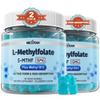 L-MethylFolate 15mg & Methyl B12 Gummies, Methylated B1, B2, B6 Multivitamins - Active 5-MTHF & High Absorption - Supports MTHFR Gene, Cognition, Homocysteine Levels, Folate Metabolism, Vegan, 120 Cts view 1