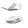 Linkidea Zinc Alloy Cigar Holder Golf Cart, Recreation Golf Plug-in Cigar Holder, Golf Cart Cigar Holder Clip Divot Tool and Ball Marker (Silver) view 2