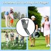Linkidea Zinc Alloy Cigar Holder Golf Cart, Recreation Golf Plug-in Cigar Holder, Golf Cart Cigar Holder Clip Divot Tool and Ball Marker (Silver) view 4