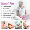 RelaxCoo Cold Therapy Socks & Hand Ice Pack Cold Gloves for Chemotherapy Neuropathy, Chemo Care Package for Women Men, Ideal for Plantar Fasciitis, Carpal Tunnel, Arthritis Hand Pain Relief, S/M view 2