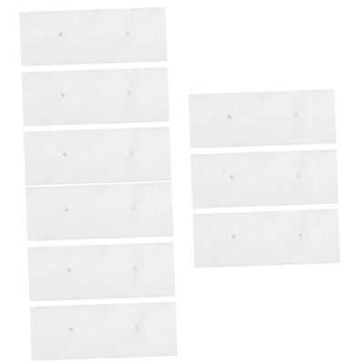 NOLITOY 90pcs Replacement Cotton Cleaner Accessories for Window Cleaning Rubber Strip Multi-Purpose Felt Pads for Home Office and School Use