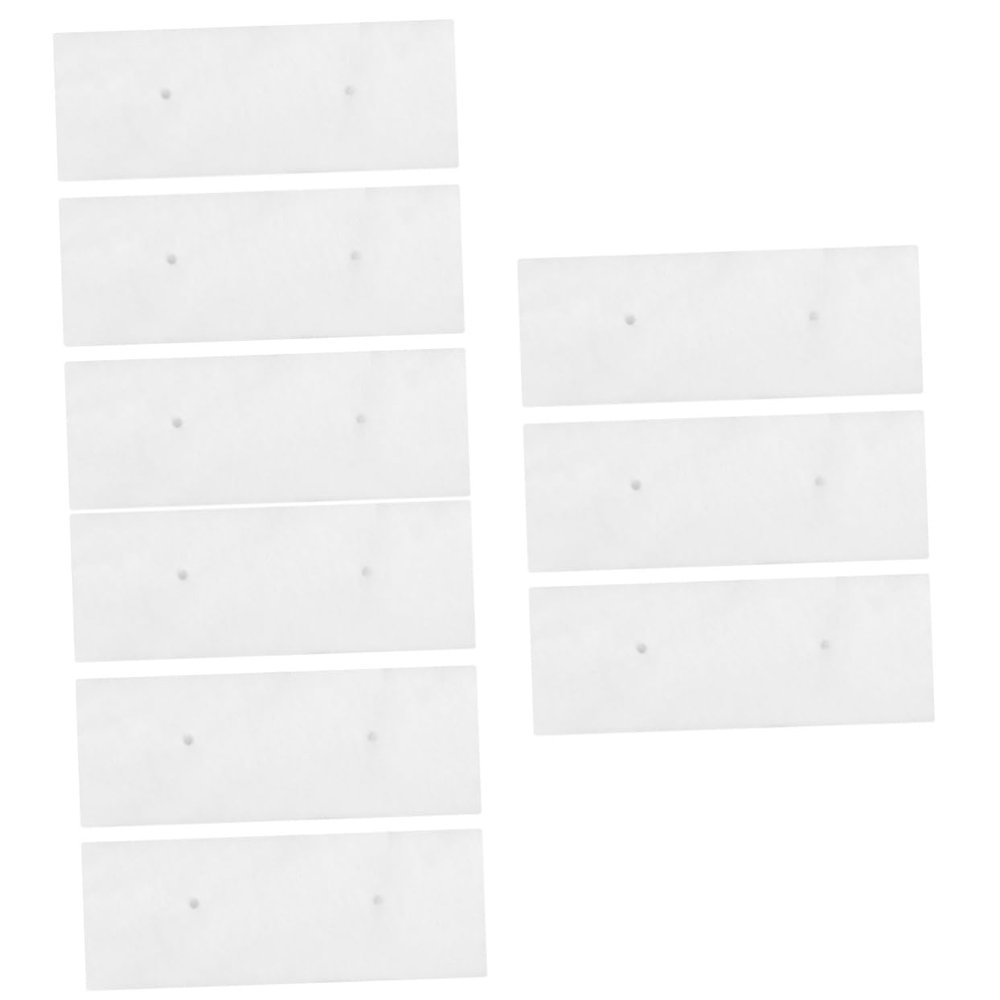 NOLITOY 90pcs Replacement Cotton Cleaner Accessories for Window Cleaning Rubber Strip Multi-Purpose Felt Pads for Home Office and School Use
