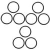 Abaodam 9pcs Rubber Cushion for Crystal Singing Bowl Buddhist Instrument Pad for Meditation Sound Bowl Cushion Music Accessory view 1