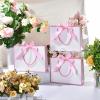 DOYIDE 30 Pcs Thank You Gift Bags with Tissue Paper, 9x7x3.1in Paper Gift Bags with Handles, Gift Wrap Bags with Bow Ribbon for Wedding Birthday Baby Shower Bridesmaid Party view 3