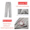 KUMUROETA Rehab Clothes,Post-Operative Bedridden Patient Clothing,Full Tearaway Clothing,Unisex,Tear-off Pants,Suitable for Postoperative Care of Bedridden Patients with Limited Mobility,Grey view 3
