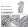 KUMUROETA Rehab Clothes,Post-Operative Bedridden Patient Clothing,Full Tearaway Clothing,Unisex,Tear-off Pants,Suitable for Postoperative Care of Bedridden Patients with Limited Mobility,Grey view 4