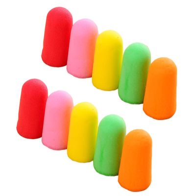 SagaSave 10pcs Ear Plugs for Sleeping Noise Cancelling - Soft Foam Earplugs - Ear Protection Earbuds for Sleep, Concerts, Musician, Shooting, Travel, Study, 1.0 * 0.5In