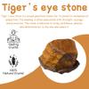 QINJIEJIE 2PCS Tiger Eye Natural Rough Healing Crystal 1.8-2.2'' Rocks Bulk Large Crystal Rocks Stones for Tumbling Cabbing Polishing Fountain Rocks DIY Decoration Handmade Gifts view 2