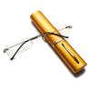 ABETOS Slim Rimless Reading Glasses Blue Light Blocking Ultra Lightweight Readers in Aluminum Case for Men Women, Gold+2.0 view 1