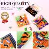 Artby7 100 Pack 4''x4'' Halloween Treat Bags for Candy or Cookies, Self Adhesive Small Candy Snake Goodie Bags for Halloween Party Favor and Gift Packing, Trick or Treat Bags view 4