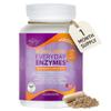 Dr. Liz Cruz Everyday ENZYMES - Digestion Supplement, Dietary Supplements, Medical-Grade Super Enzymes, Bloating, Gas and Reflux Relief for Women, Men, & Children Non-GMO, 100 Veggie Capsules view 1