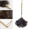 Aldwin Ostrich Feather Duster with Extension Pole Up to 43 inch, Genuine Fluffy Natural Reusable Handheld Feather Dusters for Cleaning Supplies, Washable, Car, Office, Desk, Blinds view 4