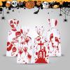 Artby7 Halloween Cellophane Treat Candy Bags - 50 Piece Goodie Snack Sweet Bags with Twist Ties for Trick or Treat Party Supply view 4