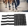 CDQL 1Pcs Black Horse Ice Pack - Professional Reusable Cooling Therapy Gel Ice Wraps, Comfortable and Breathable - Horse Cooling Leg Wrap for Horse Legs, Knee, Hock view 2