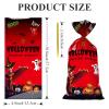50 PCS Halloween Cellophane Treat Bags - Cookies Goodie Gift Snacks Bags with Twist Ties for Trick or Treat Party Favors view 2