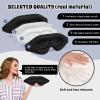 Clbxzwc 3D Advanced Eye Mask for SleepingUltra Delicate Soft Skin Friendly Eye mask100% Blackout Sleep Eye Mask for Sleep, Eyelash Extension Sleep mask view 4