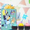 Bluey Gift Bag, Perfect for Fans of Bluey The Australian Heeler of Any Age, Birthday Gift Bag, Officially Licenced and Responsibly Resourced, Size 33 x 26 x 13.5 cm, Multi-Coloured view 4