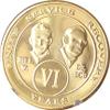 27 Year AA Founders Medallion Gold Plated Sobriety Chip view 1