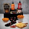 Caliente! Hot Sauce Spicy Snack Basket - Hot Sauce Gift Set view 1