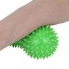 Akozon PVC Peanut Shaped Spiky for Back, Feet & Relief Deep Tissue Fitness Roller, Ergonomic Design, Green view 4
