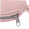 BCOATH Reusable Silicone Pacifier Holder Case Portable Pacifier Storage Bag for Stroller Diaper Bag and Travel Easy Access Fits and Accessories Soft and Washable Light Pink view 2