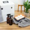 Three by Three Seattle FeltLikeit! Wool Dryer Balls + Storage Bin: Reduce Drying Time, Static Cling, and Energy Use | Natural Alternative to Fabric Softeners (Pack of 6) view 2