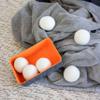 Three by Three Seattle FeltLikeit! Wool Dryer Balls + Storage Bin: Reduce Drying Time, Static Cling, and Energy Use | Natural Alternative to Fabric Softeners (Pack of 6) view 3