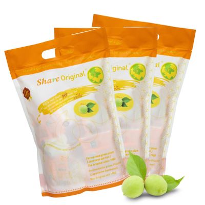 3 x 1,1lb Share Original Fermented Green Plum Japanese Apricot, 3-Month Course