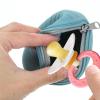 BCOATH Organizer Case Silicone Storage Bag Travel Friendly Clip Belt Backpack view 3