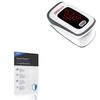 BoxWave Screen Protector Compatible with Santa Medical Fingertip Pulse Oximeter - ClearTouch Crystal ToughShield 9H (2-Pack), Clear 9H Tough Flexible Film Screen Protector view 1