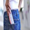 Calabria Twist Flat Folding Reading Glasses 1.00 Yellow Rimless Ultra Thin Foldable Compact Reader Travel Portable Slim Case view 4