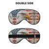 SSIMOO Patriotic Eagle Soft Sleep Eye Mask,Female Breathable Eye Patch,Perfect For Travel And Relaxation view 2