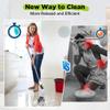 WORKPRO Electric Spin Scrubber, Cordless Cleaning Brush, 3-Speed, Long Adjustable Handle & 8 Replaceable Brush Heads, Waterproof Scrubber for Bathroom, Kitchen, Bathtub, and Floor, for Women view 4