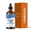 Vimergy Restful You* Liquid Melatonin - Fast-Absorbing Support for Restorative Sleep. Customizable Serving Size. Kosher, Vegan, Paleo-Friendly, Non-GMO. Serving Size: Adults 1mL, Kids 0.2mL.* view 1