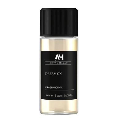 Antal Hayat Dream On 20mL Essential Oil Scent for Diffusers - Antal Hayat Diffuser Oil - Home Luxury Scents - Hints of Bright White Tea, Vanilla, Earthy Cedar - Diffuser Oil Blends for Aromatherapy