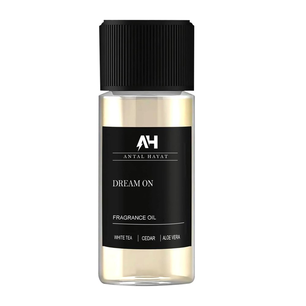 Antal Hayat Dream On 20mL Essential Oil Scent for Diffusers - Antal Hayat Diffuser Oil - Home Luxury Scents - Hints of Bright White Tea, Vanilla, Earthy Cedar - Diffuser Oil Blends for Aromatherapy