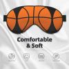 SSIMOO Basketball Soft Sleep Eye Mask,Female Breathable Eye Patch,Perfect For Travel And Relaxation view 3
