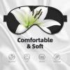 SSIMOO Beautiful-Lilies Soft Sleep Eye Mask,Female Breathable Eye Patch,Perfect For Travel And Relaxation view 3