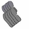 10 Pair Pack Anti Odour Shoe Insoles Set with Odor Eating Charcoal Carbon Fiber Insole for Men & Women Carbon Fiber Foot Plate, (Black, Woman(US6)) view 1