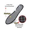10 Pair Pack Anti Odour Shoe Insoles Set with Odor Eating Charcoal Carbon Fiber Insole for Men & Women Carbon Fiber Foot Plate, (Black, Woman(US6)) view 3