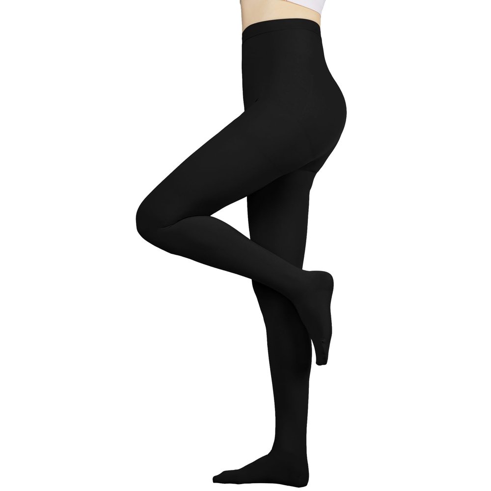 Orgood Compression Pantyhose for Women, 20-30mmHg Graduated Compression Stockings & Leggings, Closed Toe Support Hose Tights for Varicose Veins, Edema, Flight, DVT