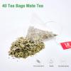 40 Yerba Mate Tea Bag, 3g/bag, Unsmoked Yerba Mate Loose Leaf Tea Packets, Unsweetened, from Argentina - Rich In Antioxidants view 2