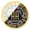 AA Sobriety Coin  Exquisite AA Anniversary Coins, Medallions & Chips  The Perfect Sober Gift for AA Recovery and Clean Milestones (No Year) view 1