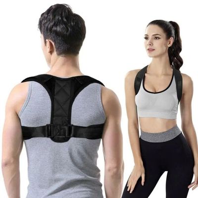 Yuyou Orthopedic Brace for Back Pain Relief, Adjustable Lumbar Support for Men and Women, Back Brace for Hunchback Correction (Large)