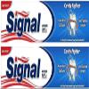 2 Box Signal Anti Caries Toothpaste Cavity Fighter Best Ever Active Micro Calcium Pro Fluoride Complex for Cavity Protection & Long Term Fortification (4.23 oz 120 ml Each One)    view 1