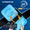 Comfytemp Large Knee Ice Pack Wrap with 2 Gel Soft Cold Pack, Reusable Compression Knee Brace for Meniscus Tear, Joint Pain Relief, Arthritis, ACL, After Surgery Men Women Recovery view 2