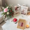 100 pcs Metallic Foil Paper Straws, Rose Gold Silver Red Pink Blue Green Stripe Dot Star Heart Wave Solid Rainbow Drinking Straws, Party Cocktail Beverage Cake Pop Sticks (Red Foil) view 4